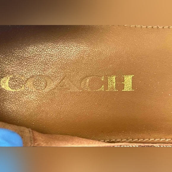 Coach Designer Signature Monogram Brown Women's Brown Ballet Flats - Size 9.5 - Picture 7 of 9